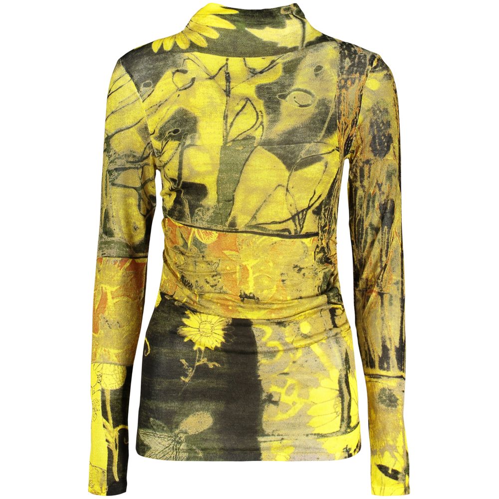 Yellow Viscose Women's Top