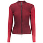 Red Viscose Women's Top