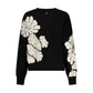 Black Wool Womens Sweater