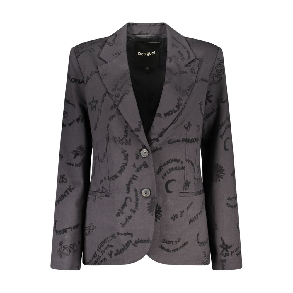 Nero Viscose Women Jacket