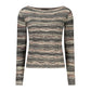 Black Cotton Women's Sweater