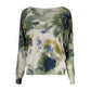 Green Viscose Womens Sweater