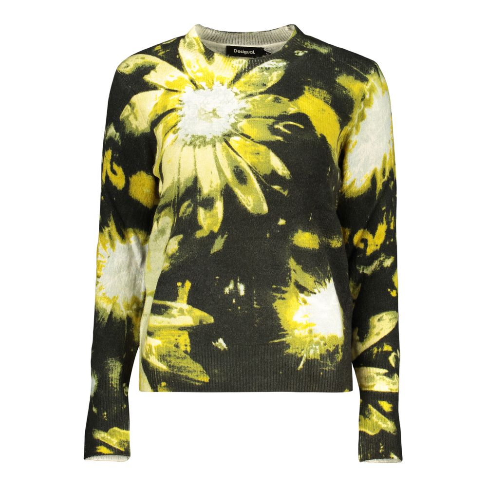 Black Acrylic Womens Sweater