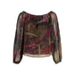 Green Polyester Women's Shirt