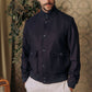 Blue Virgin Wool Bomber