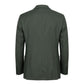 Green Wool Men Jacket