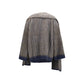 Gray Mohair Full-Length Jacket