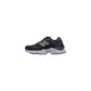 Black Suede Leather Chunky Sneakers