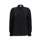 Black Silk Blouse
