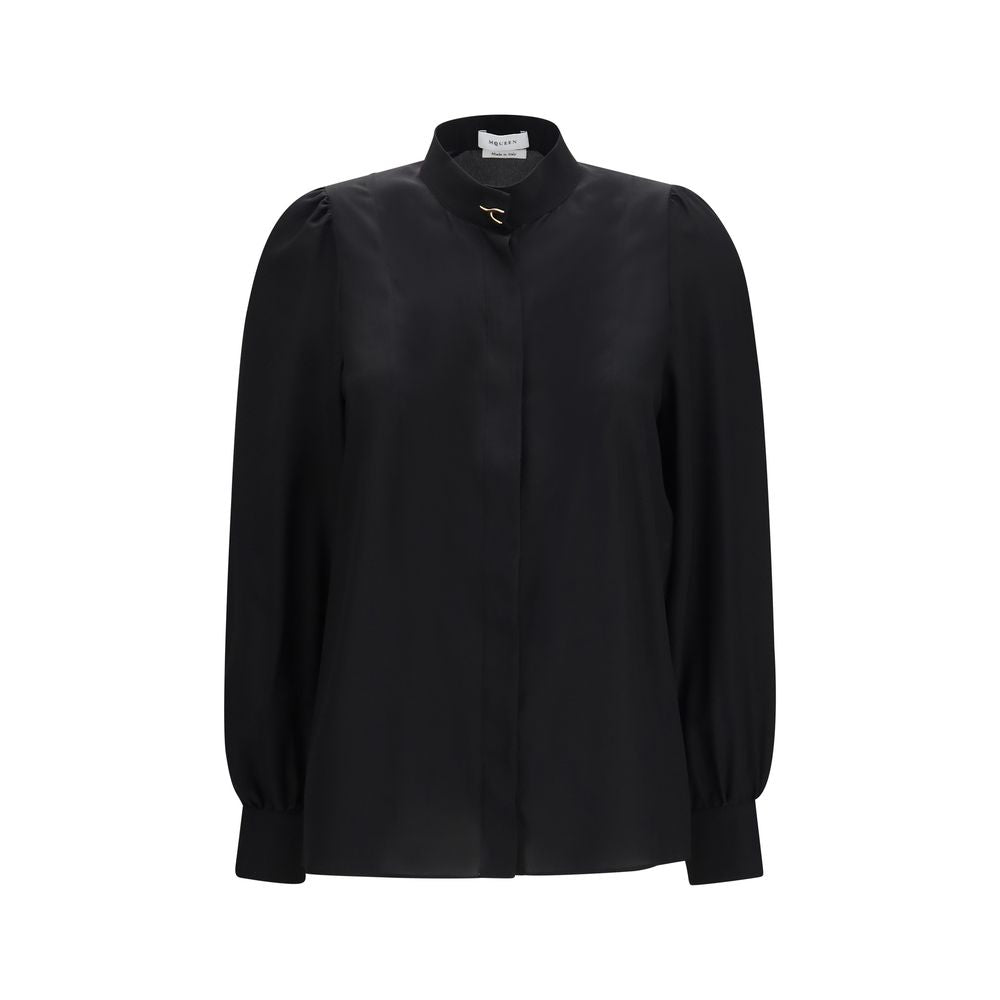 Black Silk Blouse