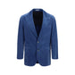 Blue Cotton Blazer