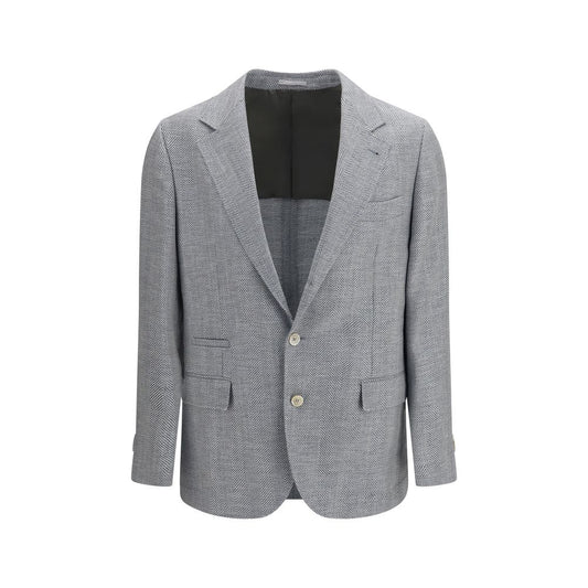 Gray Wool Oves Aries Blazer