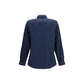 Blue Wool Oves Aries Shirt