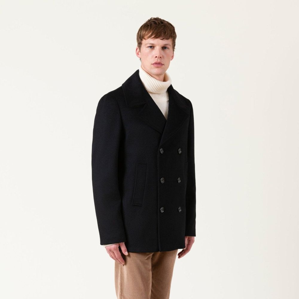 Black Wool Coat
