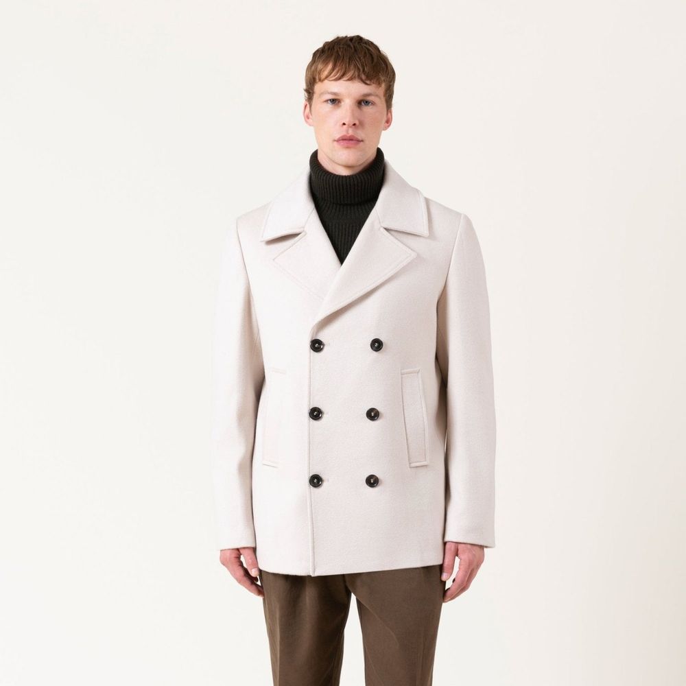 Beige Wool Coat