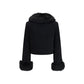 Black Wool Oves Aries Full-Length Jacket