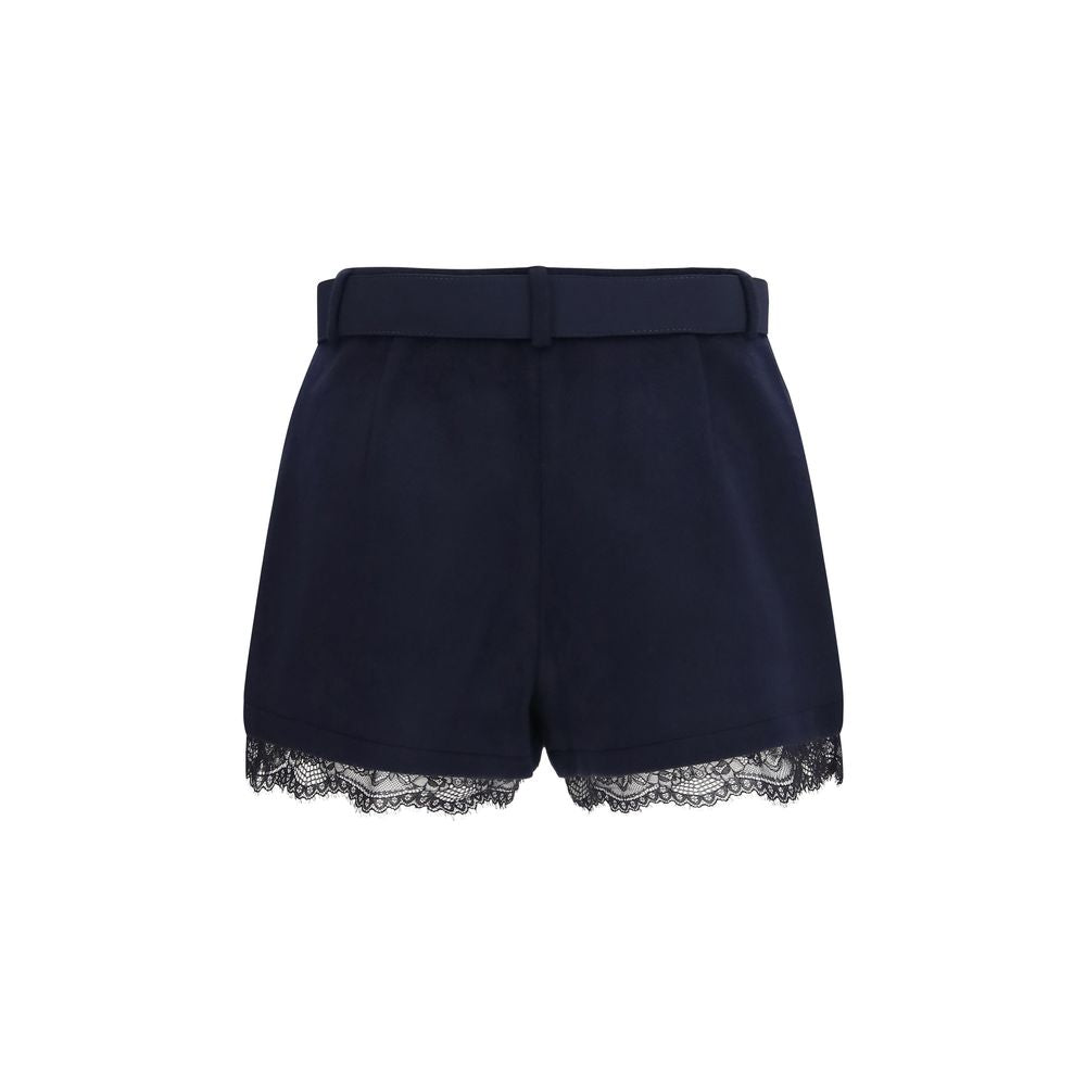 Blue Wool Oves Aries Bermuda Shorts