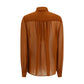 Brown Viscose Blouse