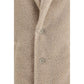 Beige Polyester Coat