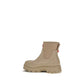 Beige Rubber Chelsea Boots