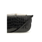 Black Calf Leather Bos Taurus Shoulder Bag