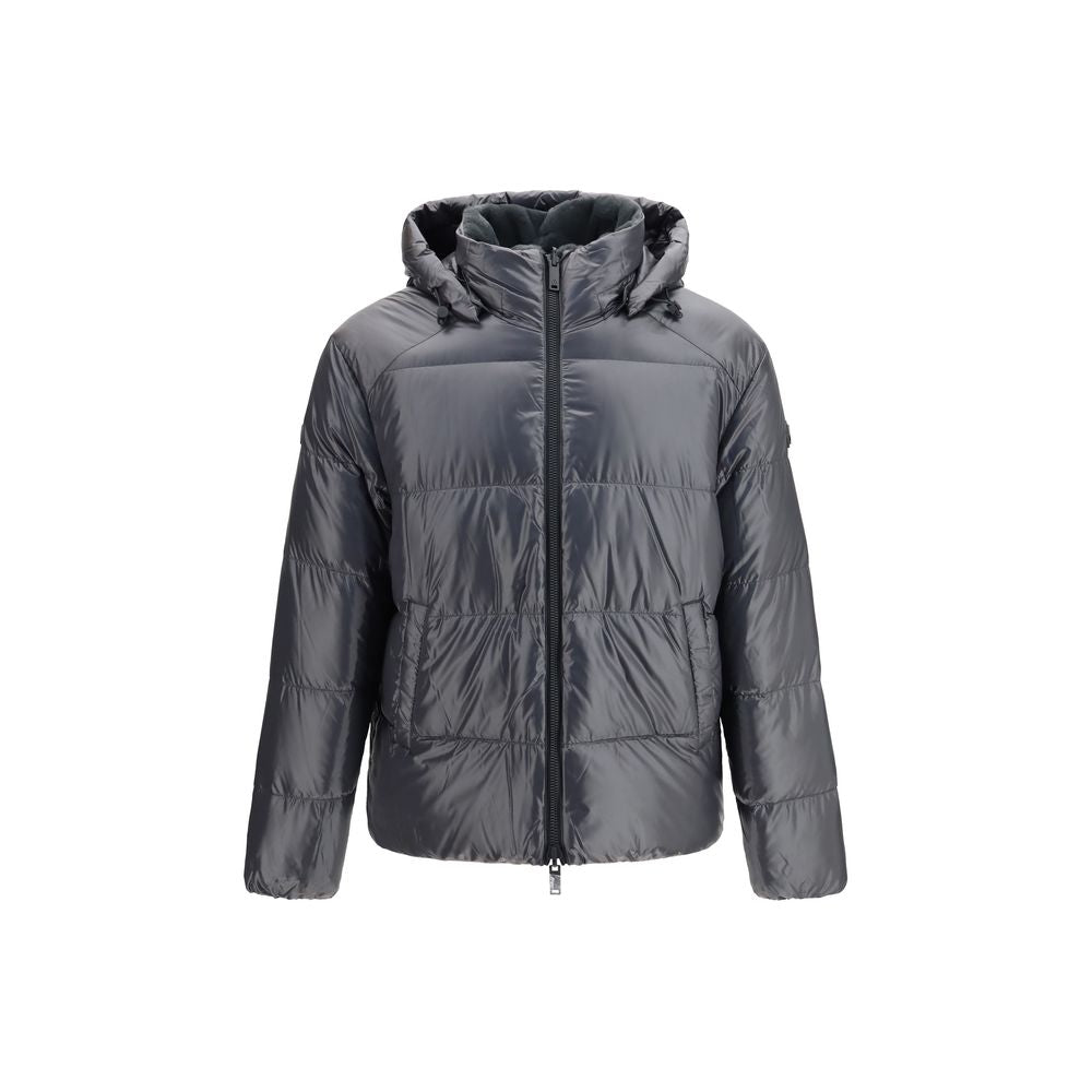 Gray Nylon Shell Jacket