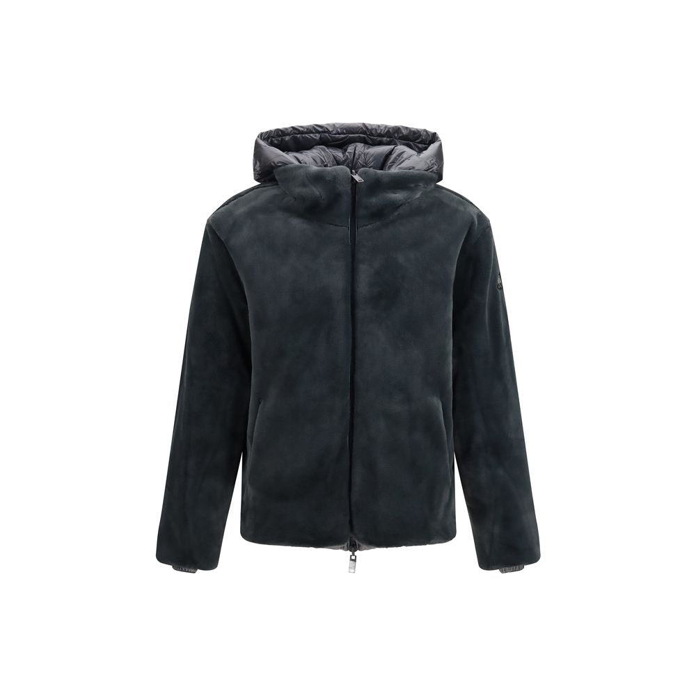 Gray Nylon Shell Jacket