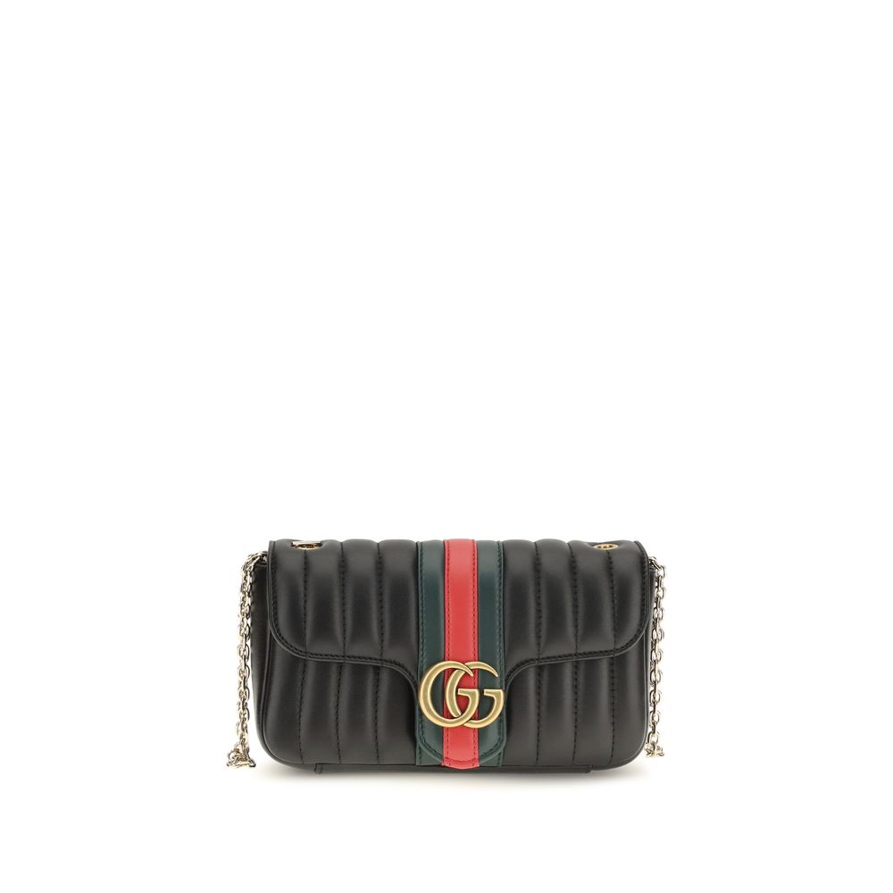 Black Calf Leather Bos Taurus Shoulder Bag