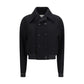 Black Wool Oves Aries Bomber