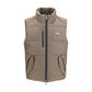 Beige Cotton Sleeveless Jacket