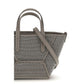 Gray Calf Leather Bos Taurus Shoulder Bag