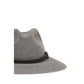 Gray Eco Fabric Fedora