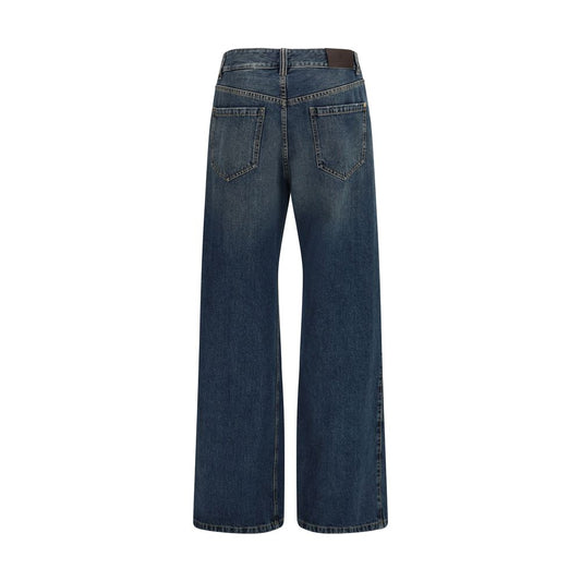 Blue Cotton Jeans Denim