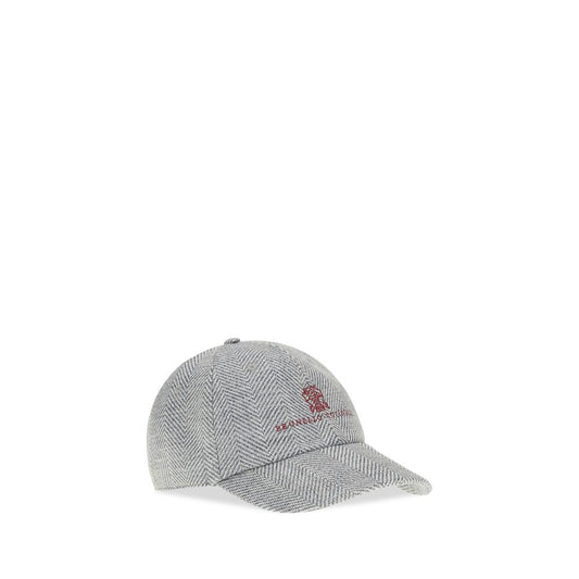 Gray Wool Oves Aries Cap (Baseball Hat)