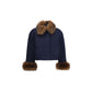 Blue Wool Oves Aries Jacket