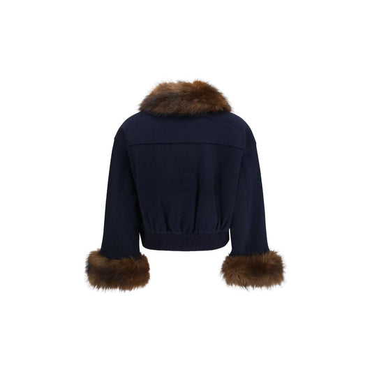 Blue Wool Oves Aries Jacket