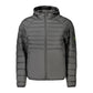 Black Polyester Men's Jacket