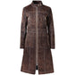 Brown Cotton Women's Jacket