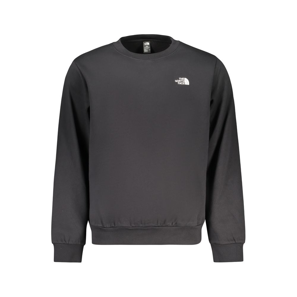 Black Cotton Men's Sweatshirt
