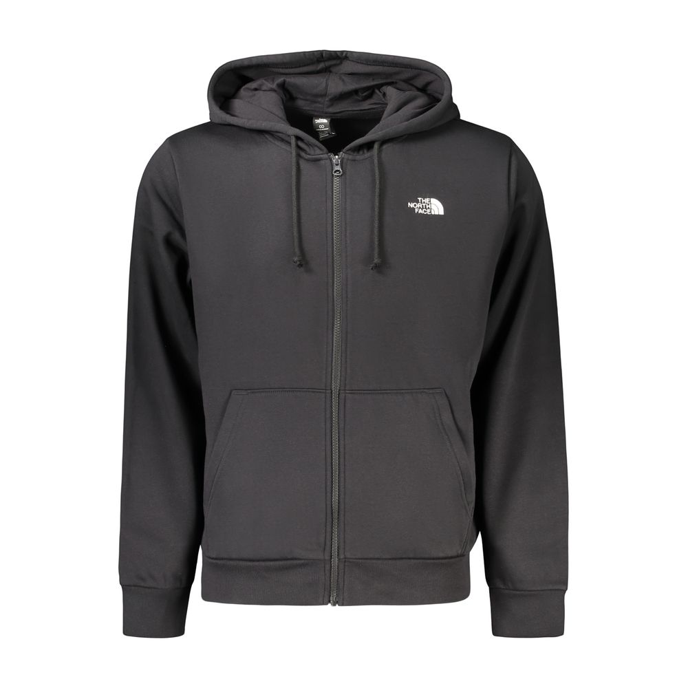 Black Cotton Men's Sweatshirt
