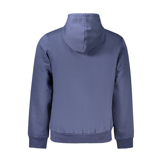Blue Cotton Men's Sweatshirt