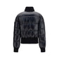 Black Nylon Full-Length Jacket