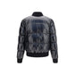 Black Nylon Bomber