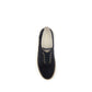 Blue Suede Leather Low Top Sneakers