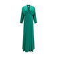 Bicolor Silk Cocktail Dress