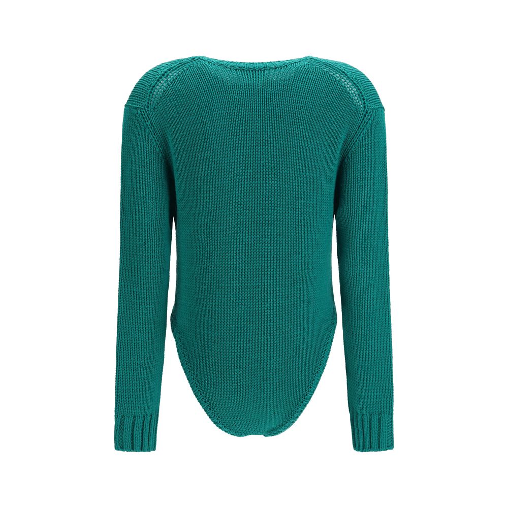 Bicolor Wool Oves Aries Bodysuit
