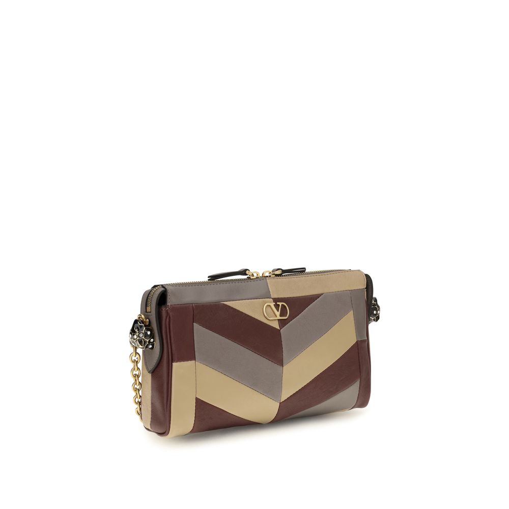 Multicolor Napa Leather / Calf Bos Taurus Shoulder Bag