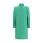 Bicolor Wool Oves Aries Casual Dress