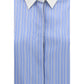 Blue Silk Dress Shirt