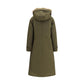 Bicolor Cotton Parka